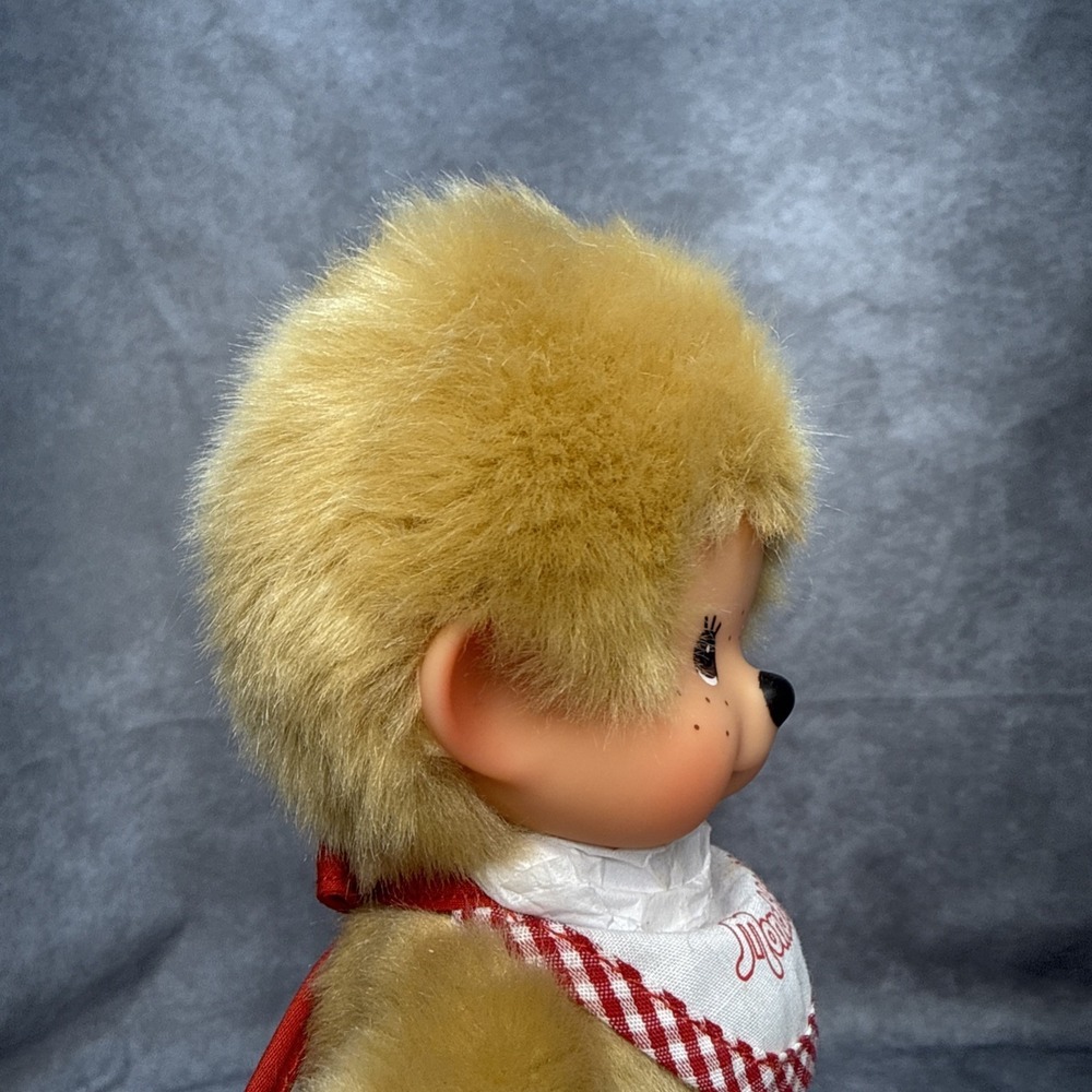 Monchhichi Premium Standard S Beige Boy Plush Monkey Doll Sekiguchi 8" - Picture 6 of 16